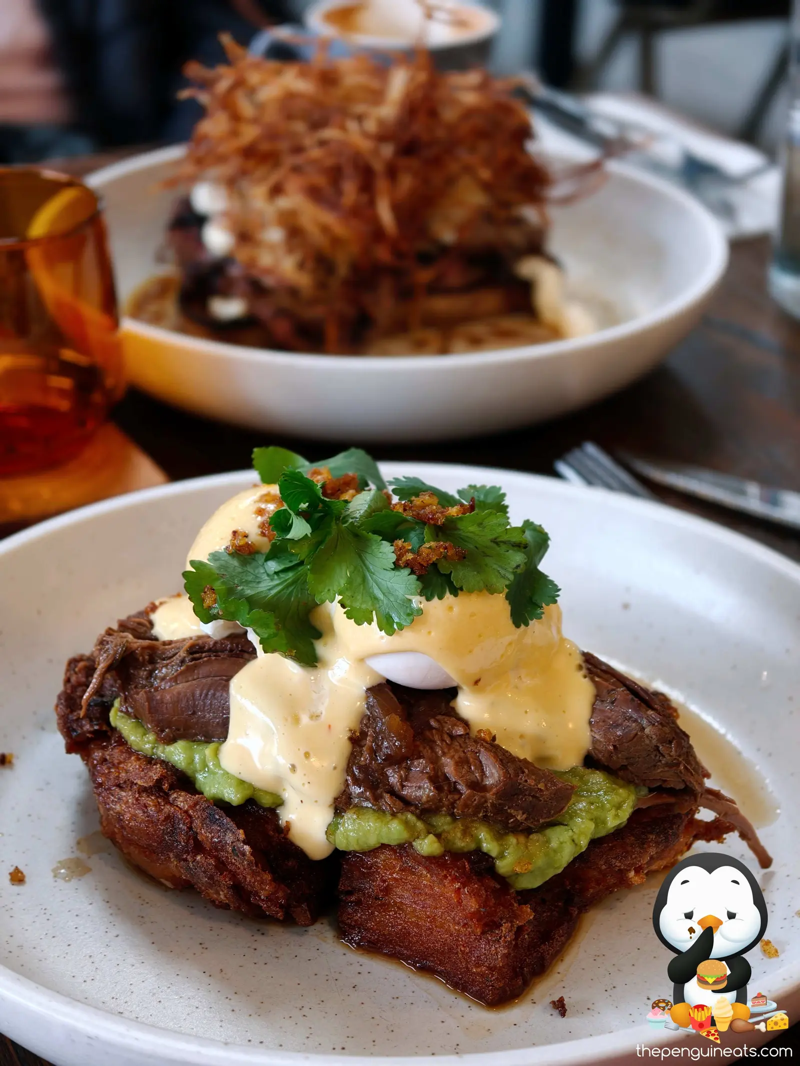 Featured dish and dining atmosphere at Rosso Coffee Experience